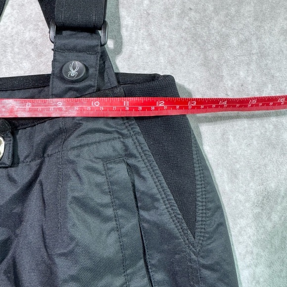 Black Spyder Insolate Ski  Pants with adjustable straps - Picture 4 of 11